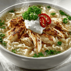 meni digital restaurant Supa de pui cu taitei